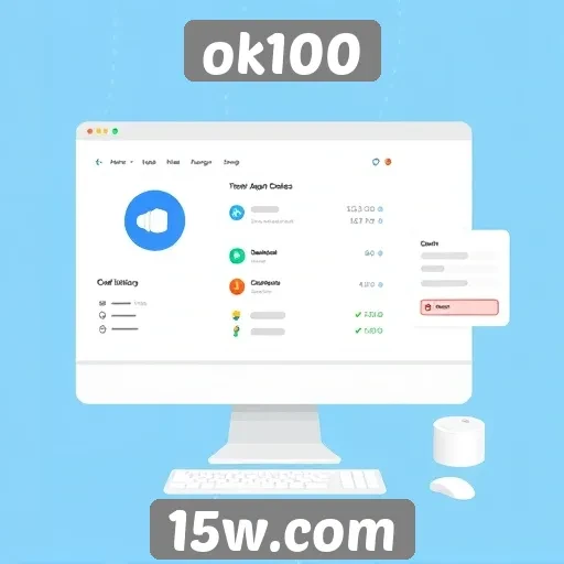 Avaliação da interface e usabilidade de ok100