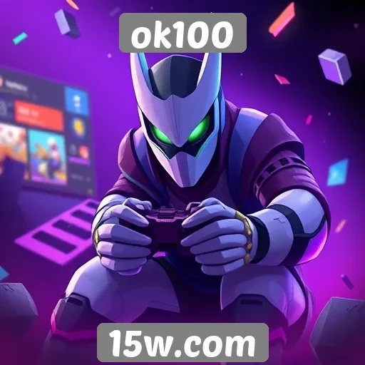 Plataforma OK100 oferece promoções em jogos populares